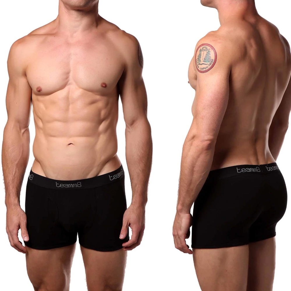 TeamM8 Square Cut Pouch Briefs Large 95% cotton / 5% elastane